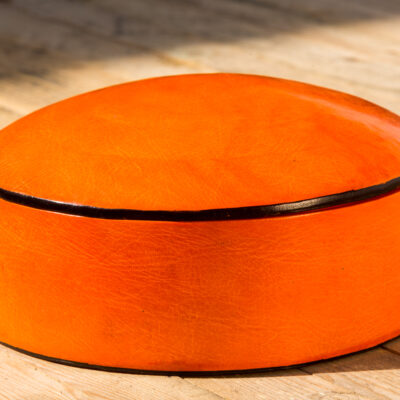 Tuareg læderæsker L Orange
