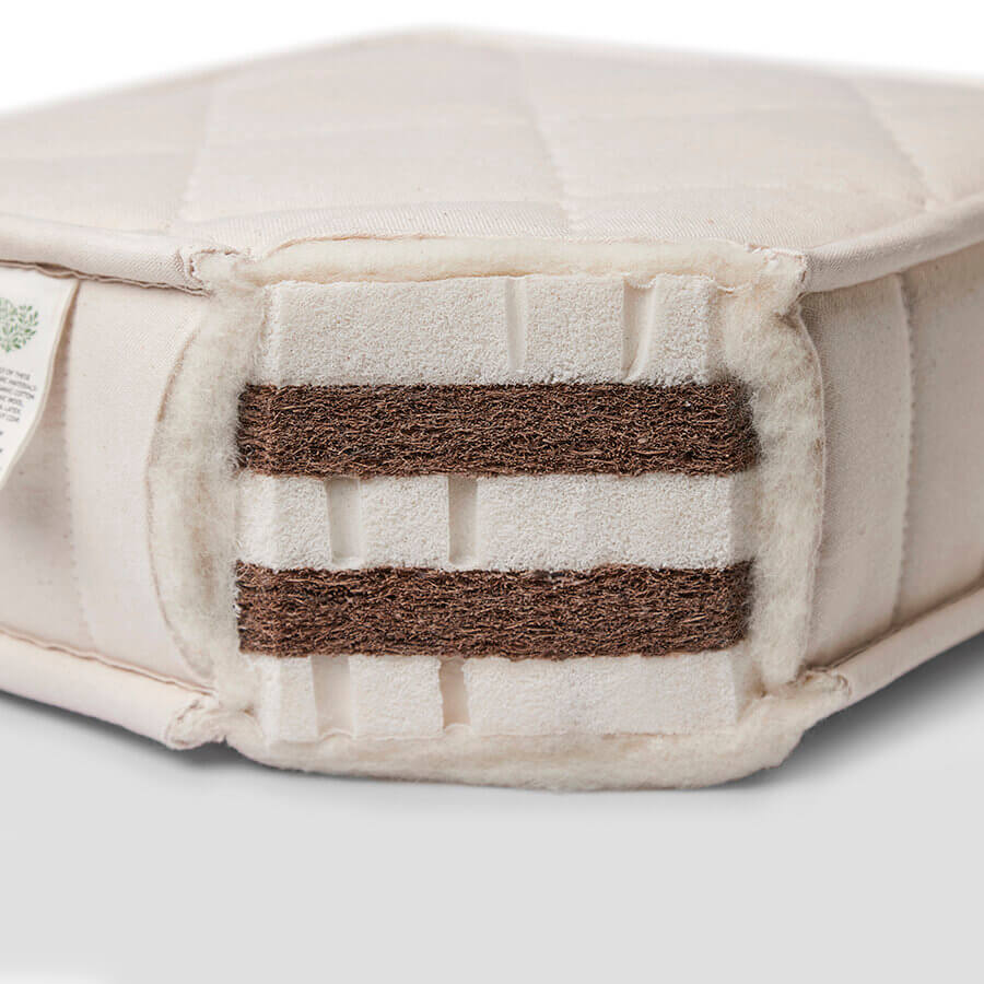 Cocoon PAPILIO madras kokos/naturlatex 70×200 - Billede 3